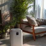 Honeywell Air Touch V5 air purifier for home with H13 HEPA filter and AQI display