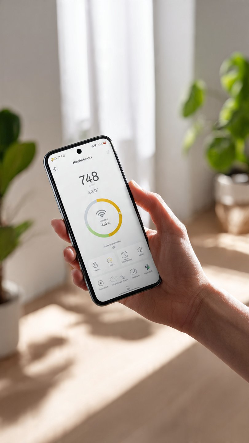 Honeywell Air Touch V5 air purifier mobile app WiFi and voice control