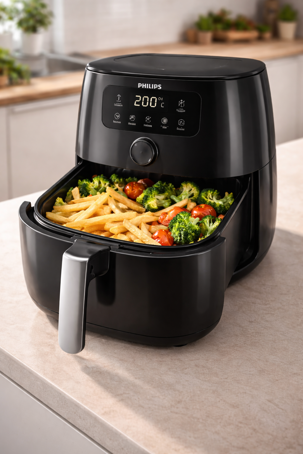 Philips air fryer large 4.2L basket capacity
