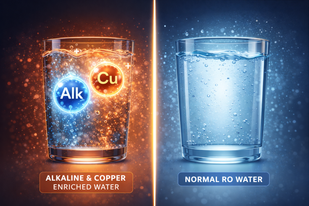 Health Benefits of Alkaline & Copper RO Water