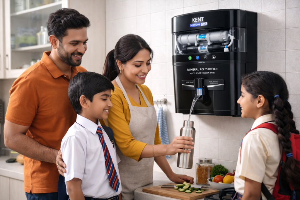 High-Capacity RO Water Purifier for Indian Families