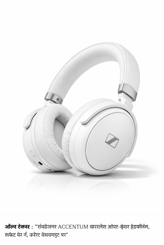 Sennheiser ACCENTUM Wireless Over Ear Headphones White