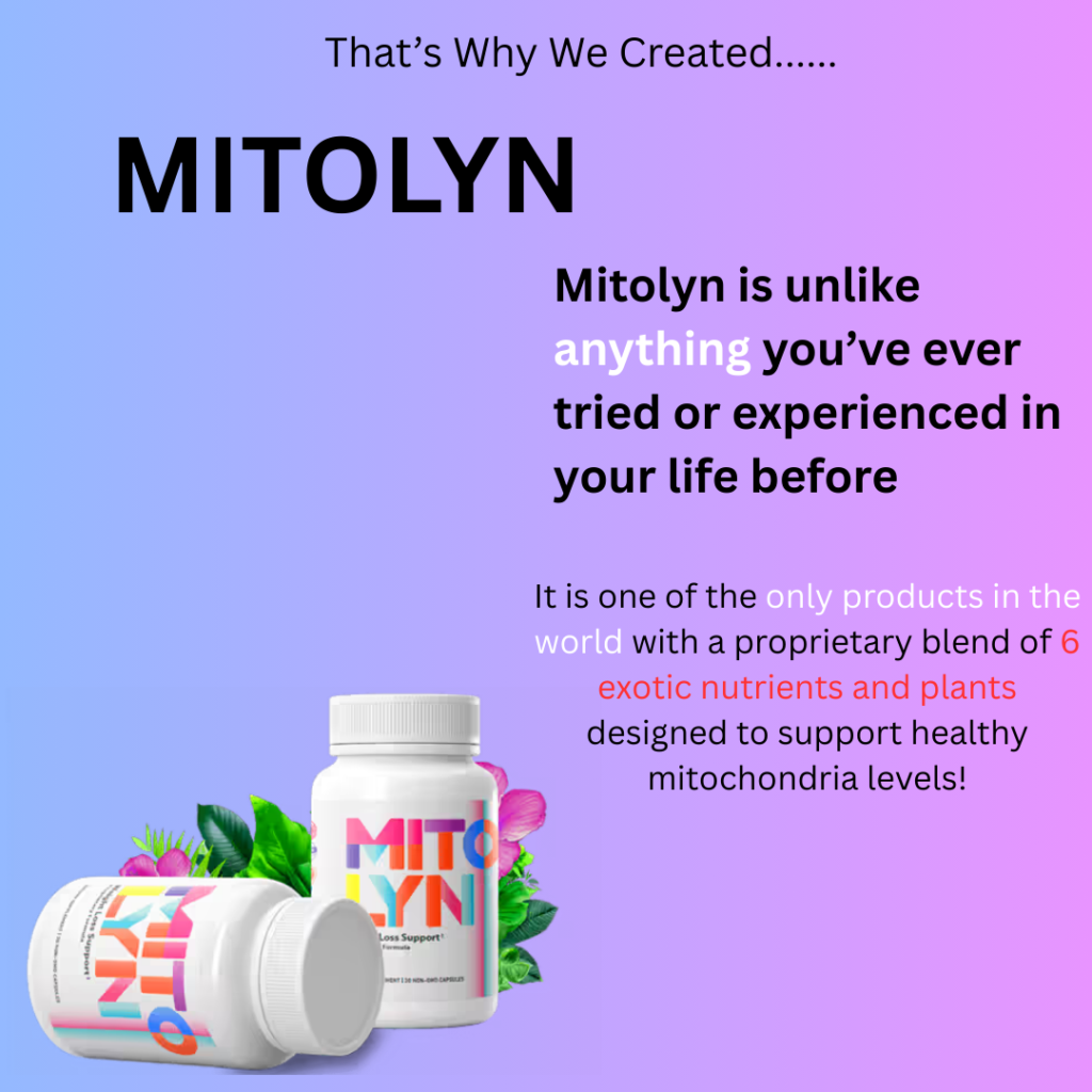 MITOLYN supplement bottle official product image