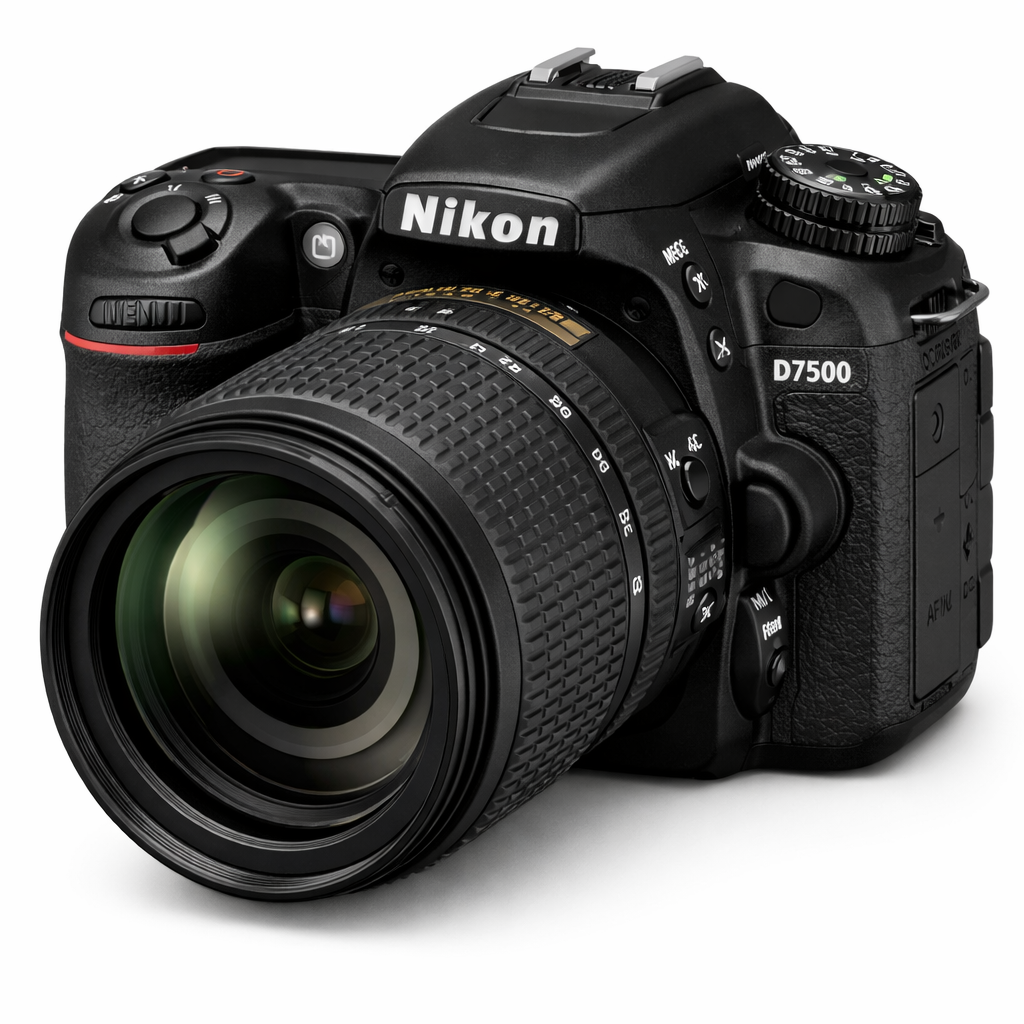 Nikon D7500 20.9MP DSLR with 18-140mm VR lens