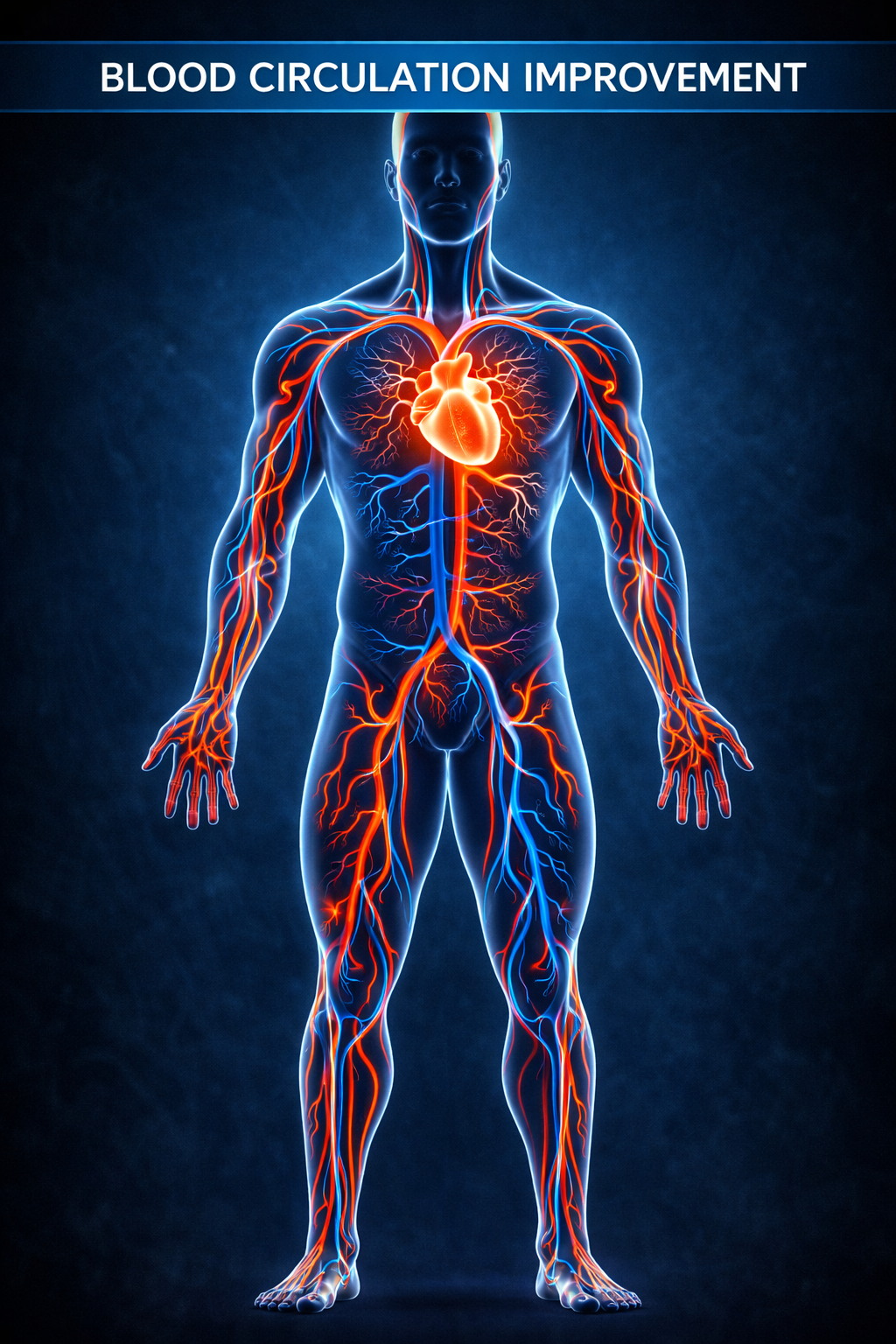 Nitric oxide blood circulation benefits