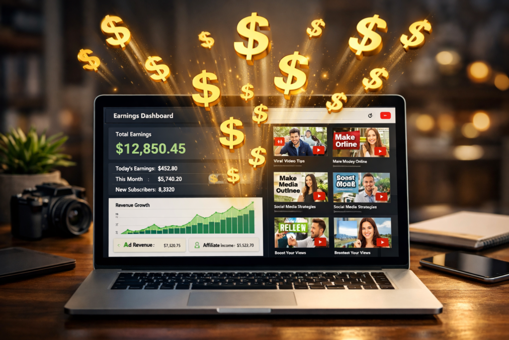 DFY Money Videos software dashboard